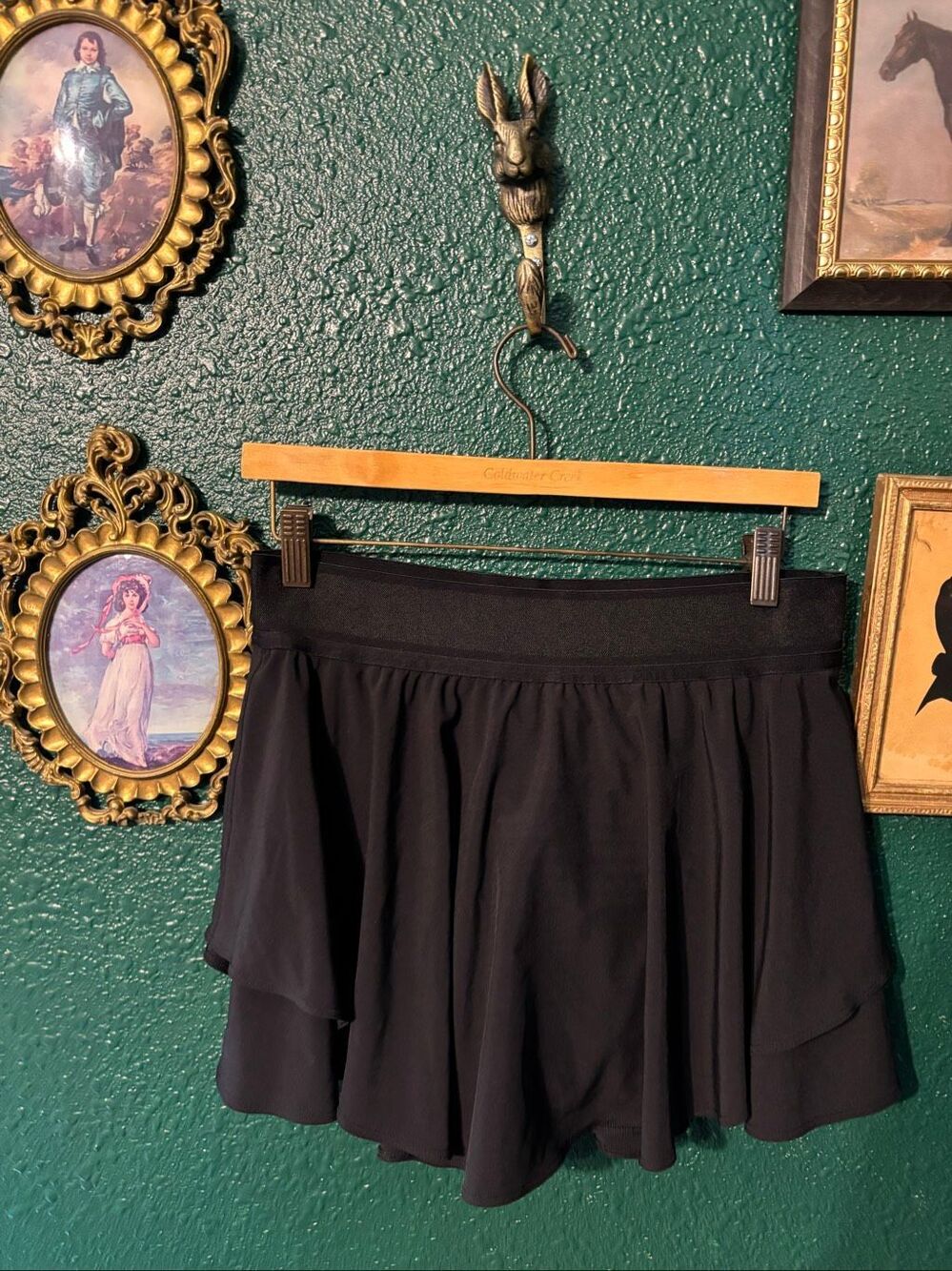 Lululemon Black Skort Size 8 - Picture 1 of 3